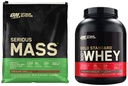 最佳营养 重质增量蛋白粉和金质标准 100% Whey蛋白粉 双富巧克力 5英镑(包装5月 Vary)