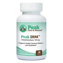 峰纯与自然峰 DIM - 支持健康荷尔蒙与雌激素平衡 - 代谢支持补充 QQ 100mg - 30 Capsules