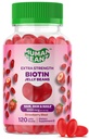 生素 Jelly Bean Gummy 维生素、毛发、皮肤和钉子的超强生物素、 5 000mcg/服务、 男女生长维生素、 120 草莓炸 Jelly Beans、 Kosher