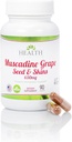 健康(Is it Ought to Be Muscadine Grape种子和皮肤 650 mg) 补充 + 物理家 配制的强抗氧化剂支持 → 90 Capsules