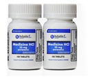 可靠的1个实验室 Meclizine 25 mg 通用 Bonine Motion 疾病(100 Chewable Tablets Each (2-Pack)) - 预防恶心、呕吐和运动引起的眩晕