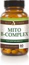 Suzy Cohen, Mito B 复合饮食补编, 5-MTHF, Adeno B12, 甲基化支持, 支持健康神经系统, 奶牛能源, 维生素B, 60种服务