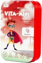 灵魂地带 超级Vita-Mini - 儿童成长和健康必需维生素A、B、C、D、E、K和矿物、Raspberry Flavor、零糖、100%Vegan、30条
