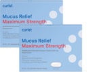 Curist Guaifenesin 1200 mg 扩展释放 Mucus Relief 最大强度 - 168 Counter Bulk 扩展释放片 - 减少Mucus 清除摄入量(2包84片)