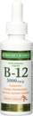 自然之恩 B-12-5000 mcg 亚语言液体能源健康 2 oz (Pack of 5)