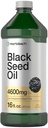 Horbäach 黑种子油液 16oz 4600mg 冷压奈杰拉·萨蒂瓦 补充 Omega 6 & 9 蔬菜, Non-GMO, Gluten Free, 和溶剂自由公式