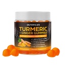Turmeric Gummys, 联合和肌肉救济+免疫支持,天然菠萝 Flavor, 非GMO Gluten-Free, 90 Gummys