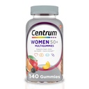 Centrum Multime Gummies for Women Plus, Multivitamin/多mineral 补充维生素D3, E, B6和B12, 各类水果火焰 - 140个