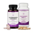 NEXT-MICROBIOME Akkermansia Muciniphila Probiotic Supple 2 Set – 口服支持、消化和代谢 女性和男性