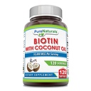 纯天然生物素 生物素 10000麦加特产 有机椰子油 120软胶 | Non-GMO | Gluten Free | | |  USA  USA  USA  USA  USA  USA  USA