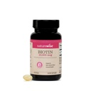 NatureWise HighPotency Biotin 10,000 mcg 软胶 - Biotin for hair growth 女性和男性+皮肤和钉子支持 - 非GMO,美国制造 - 120 Softgel [120日供应]