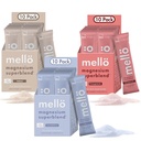 Mellö Magnesium Superblend Bundle - Lavenderberry, Pomegrant & Unflavored - Magnesium Glycinit with L-Theanine, GABA & Trace Minerals - 支持睡眠,放松和平衡能源 - 3 x 10 Pack