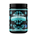 Gorilla Mind Creatine Gummys - 第三方 HPLC 测试 → 5g Creapure → Creatine Monohydrate → 验证可能性和纯度 → 力量 → 力量 → 精益肌肉 → 没有添加糖 → 蓝莓 火焰
