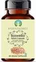 AYURVEDASHRE Boswellia Serrata 摘录 500mg - 60 植物学家 Capsules | Indian Frankincense 100% Vegan | Gluten-free