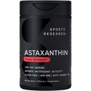 运动研究 • 三重强度 Astaxanthin 12 mg w/ Organic Coconut Oil - 皮肤和眼部健康支持的抗氧化剂补充 * - 豆类自由 → 非GMO → Gluten Free - 60 Softgels