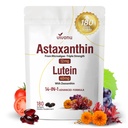 14-in-1 Astaxanthin 12mg & Lutein 40mg 配有 Zeaxanthin 补充品,6个月供应,新鲜微藻源,支持眼,皮肤,抗氧化剂,联合,循环健康 非GMO Gluten Free 180软胶