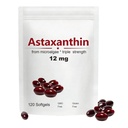 Astaxanthin 12mg, 120 Softgels, 最大强度抗氧化剂与椰油, 自然公式, 高吸收 眼皮支持, 自然公式, 非GMO, Gluten Free