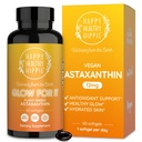 Astaxanthin 补充剂 12 mg → 用于皮肤水解、弹性和拉迪安特胶的植物抗氧化剂 → 来自藻类提取物 → Non-GMO, Vegan, 在美国制造 → 两个月供应, 60 软胶