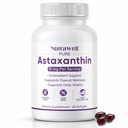 NutraWell Astaxanthin 12mg,配有椰油、抗氧化剂辅助剂、Non-GMO、Gluten Free、60软胶