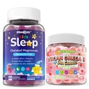 孩子们 睡口水 + 孩子 Omega 3 Gummys for 4+