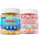 含有钙的甲基多维他命类固醇 Probiotics + Omega 3 含有维生素D3 & K2, C, DHA