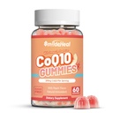 CoQ10 Gummys 200mg 配 Omega-3, EPA + DHA, & Magnesium – Coenzyme Q10 心脏健康,细胞能量和抗氧化剂, Vegan – 60 Gummys 补充剂