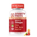 SmartyPants Multivitamin for Men & Women, Multivitamin Gummys with Omega 3(DHA/EPA),维生素D3,C,维生素B12,B6,A,K & Zinc, Biotin,Gluten Free, 90 Counter(30天供应) 互联网档案馆的存檔,存档日期2013-12-21.