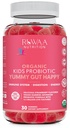 RUWAA NUTRION KUNYES 有机增生剂 Gummys 用于消化健康,免疫支持,便秘,布洛廷. 2.5 亿克福尔、草莓火焰、4岁以上、30厘米儿童可食用生物素(1)