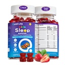 儿童睡眠Gummys – Melatonin- Free Magnesium Glycinate 睡眠支持 → Magnesium, Calcium, Vitamin D3, B6 & L-Theanine → Gentle Bedtime Relaxation Gummys for Kids & Tenes