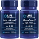 生命扩展 MacuGuard 望远镜支持 Saffron & Astaxanthin – 健康视野眼健康补充 – 与 Lutein, Zeaxanthin, Meso-zeaxanthin – Gluten-free, Non-GMO – 60 软胶
