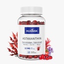 Astaxanthin 12mg 补充,120 Softgel, Max Force Astaxanthin 抗氧化剂补充,新鲜微藻,4个月供应,支持眼,联合,内部循环,皮肤健康,1瓶
