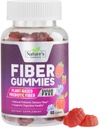 Fiber Gummys for Adults, Sugar Free Daily 4g Gummy Fiber Supplements, Prebiotic Gummy 消化健康支持 - 植物可溶性菜, Prebiotics 支持规律和消化 - 60 Gummys.