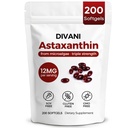 Divani Astaxanthin, Natural Astaxanthin, Non-GMO, Gluten-Free, Soy Free, Daily Eye, 皮肤支持 (1)