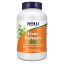 Now Foods Supplements, Liver 刷新TM 配有 Milk Thetle 提取器和独特的 Herb-Enzyme 混合物,180 Veg Capsules