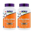 食品补充剂,L-Carnitine 1 000毫克、纯净剂、肉膏、氨基酸、适配性支持*,150片(包装2)