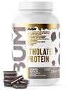 RAW WHY 隔离蛋白粉、饼干和奶油蛋白(CBUM Itholate Protein) - 肌肉生长和恢复运动营养粉 - 低脂肪、低碳25种服务