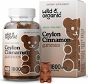 1800mg - 抗氧化剂支持w/Cinnamon,Turmeric Root,Ginger - 60 Vegan, Non-GMO Chews