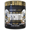 Insane Labz 心理金,高兴奋剂预研粉,极持久能源聚焦,泵和耐力与Beta Alanine,DMAE Bitartrate,NO Booster (35 services,Gummy Candy)