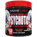 Insane Labz 精神科,高兴奋剂预研粉,极端耐久能量,与Beta Alanine, Creatine Monohydrate, DMAE, 60 Srvgs, 水果扑克