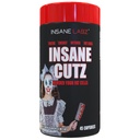 Insane Labz Insane Cutz Intense Fat Burner供男女使用,热致性体重损失补充剂,由AMPiberry燃料Dandelion根提取剂,Appetite 抑制剂-45 Daily Srvgs(45 Capsules)