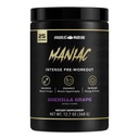 Anabolic Warfare Black Series Maniac,预战粉末,支持硝基氧化物,肌肉泵和蛋白质合成* 游击队葡萄