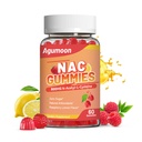 NAC Gummys 800mg for Adults and 400mg for Kids, NAC 补充 N-乙酰Cysteine,无糖-60 Vegan Gummys,抗氧化剂补充剂,免疫支持