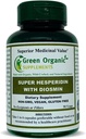 绿色有机补充剂Hesperidin, Diosmin, Narangin, 独特公式(手工制造,非GMO, Vegan, & Gluten Free)(单)