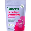 Bloom Creatine Monohydrate Gummys, 5g per service, 免糖Creatine Gummy for Workout, 强力, 认知健康与精液支持, Gluten Free & Non GMO, Berry Boost, 36 Gummys, 12 SVG