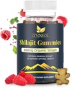 纯喜马拉雅Shilajit Gold Gummys 配有 Gokshura & Ashwagandha – 无糖,有机,试验用85+痕量矿物和富尔维奇酸 – 非GMO 男女补充,60 Gummys