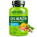 NATURELO 眼维生素 -- -- AREDS 2 配有Lutein、Zeaxanthin、维生素C、E、Zinc、Plus DHA的公式营养剂 -- -- 干眼、健康视觉、眼睛支持 -- -- 60维根卡普尔