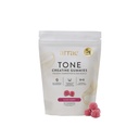 Arae Tone Gummys – Creatine Monohydrate 5g for Women – 支持精益肌肉,力量与复苏 – Hormone-Friendly Muscle Toning 补充 – 混合贝里火焰 – 90 Counter