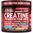 清洁的男子核酸粉 + HMB BCAA L Arginine L Citrulline Tongkat Ali Saw Palmetto Ashwagandha Collagen Flax种子 预研 Stevia Nitric Oxide L Glutamine 氨基酸
