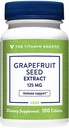 维生素店葡萄果种子摘录 125MG,《旅行者抗氧化剂草药补充剂》,用新鲜葡萄果的种子和纸浆支持旅行者,包含杀青品牌(100块)