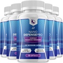 Nano Defense Probiotic 补充剂 - Nano Defense Pro Advanced For Framme for Health Nail Support Capsules 最高强度男性女性(5包 - 300卡普勒)